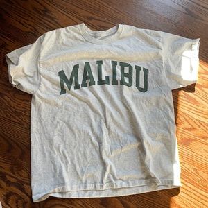 Malibu oversized graphic tee